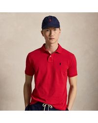 Polo Ralph Lauren - Custom Slim Fit Mesh Polo Shirt - Lyst