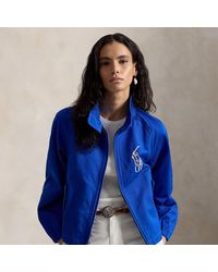 Polo Ralph Lauren - Embroidered Cotton Twill Jacket - Lyst