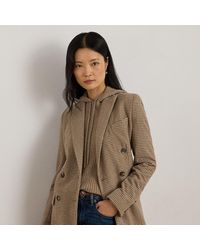 Ralph Lauren - Petite - Blazer in twill di misto lana - Lyst