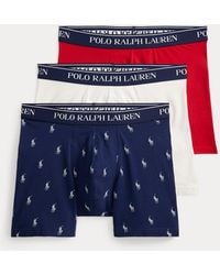 Polo Ralph Lauren - 3-Pack Boxer Briefs - Lyst