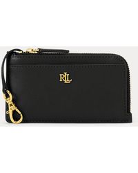 Ralph Lauren - Leather L-Zip Card Case - Lyst