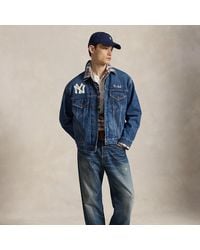 Polo Ralph Lauren - Polo Ralph Lauren Lauren Yankees Trucker Jacket - Lyst