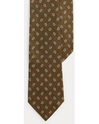 Polo Ralph Lauren - Pine-Print Linen Tie - Lyst