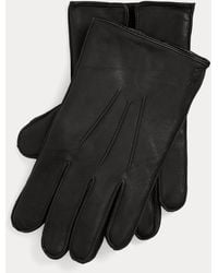 Polo Ralph Lauren - Gants Tactiles Isolés En Peau De Mouton - Lyst