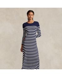 Ralph Lauren - Stripe Rowie Dress - Lyst