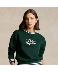 Polo Ralph Lauren - Fleece Wimbledon Sweatshirt Met Logo - Lyst