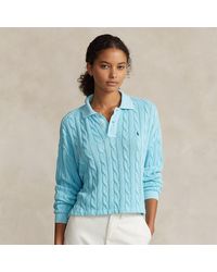Polo Ralph Lauren - Katoenen Polo-shirt Met Lange Mouw - Lyst
