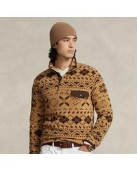 Polo Ralph Lauren - Fleece-Pullover im Fair-Isle-Stil - Lyst