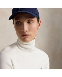 Ralph Lauren - Embroidered Logo Ball Cap - Lyst