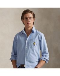 Polo Ralph Lauren - Custom Fit Polo Bear Oxford Shirt - Lyst