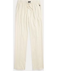 Polo Ralph Lauren Pyjamahose aus Baumwolljersey - Weiß