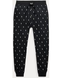 Polo Ralph Lauren - Pantalón jogger de pijama de punto - Lyst