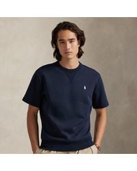 Polo Ralph Lauren - Sudadera De Manga Corta De Punto Doble - Lyst