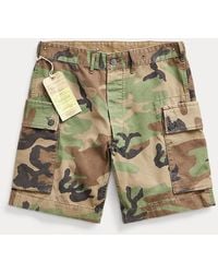 RRL - Camouflage-Cargo-Shorts aus Ripstop - Lyst