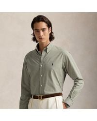 Polo Ralph Lauren - Custom Fit Gingham Stretch Poplin Shirt - Lyst