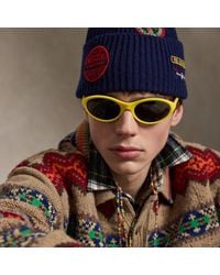 Ralph Lauren - Logo-Patch Wool-Blend Watch Cap - Lyst