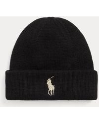 Polo Ralph Lauren - Signature Pony Wool Beanie - Lyst