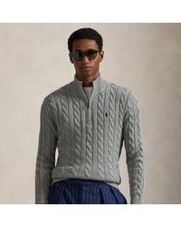Polo Ralph Lauren - Cable-knit Cotton Jumper - Lyst