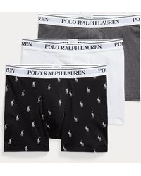 Polo Ralph Lauren - Lot De Trois Slips-Boxers Coton Stretch - Lyst