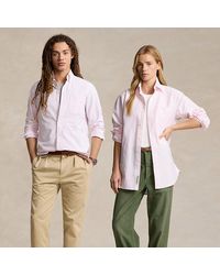 Polo Ralph Lauren - Camicia Oxford a righe Classic-Fit - Lyst