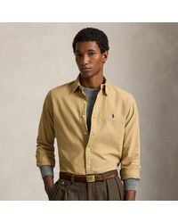 Polo Ralph Lauren - Custom Fit Garment-Dyed Oxford Shirt - Lyst