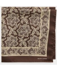 Polo Ralph Lauren - Bandana in twill di seta motivo cashmere - Lyst