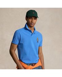 Polo Ralph Lauren - Custom-Slim-Fit Poloshirt mit Polo Bear - Lyst