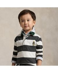 Polo Ralph Lauren - Ralph Lauren Boy's Polo Bear Cotton Rugby Shirt - Lyst
