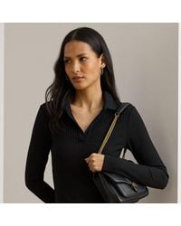 Ralph Lauren - Haut Polo Côtelé À Manches Longues - Lyst