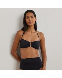 Ralph Lauren - Geplooid Bikinibroekje Met Hoge Taille - Lyst