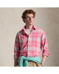 Polo Ralph Lauren - Classic Fit Plaid Chino Workshirt - Lyst