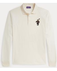Ralph Lauren - Ralph Lauren Polo Bear Cotton-Cashmere Polo Shirt - Lyst