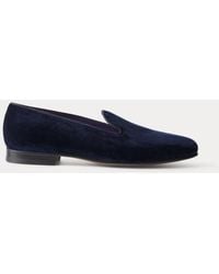 Ralph Lauren - Ralph Lauren Alonzo Velvet Slipper - Lyst