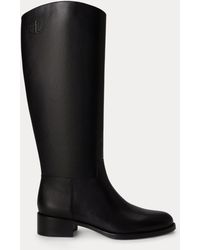 Ralph Lauren - Kyle Calfskin Tall Boot - Lyst