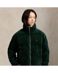 Polo Ralph Lauren - Corduroy Down Puffer Jacket - Lyst