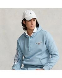 Polo Ralph Lauren Polo Sport Fleece Hoodie in Blue for Men | Lyst