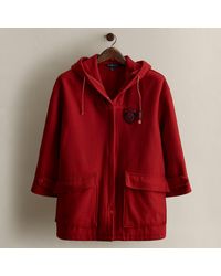 Ralph Lauren - C. 1980S Hooded Wool Coat - Lyst