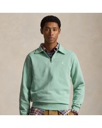 Polo Ralph Lauren - Loopback Fleece Quarter-Zip Sweatshirt - Lyst
