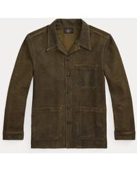 RRL - Reverse-Sateen Overshirt - Lyst