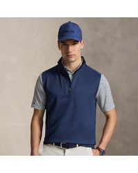 Ralph Lauren - Stretch Jersey Quarter-Zip Gilet - Lyst
