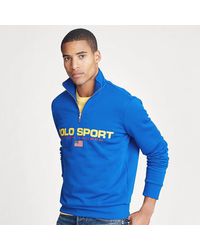 polo sport fleece pullover