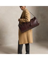 Polo Ralph Lauren - Heritage Lock Leather Large Duffel - Lyst