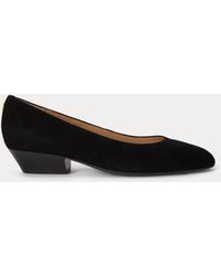 Ralph Lauren - Weslee Suede Ballet Flat - Lyst
