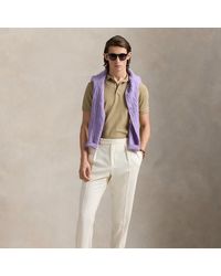 Ralph Lauren - Custom Slim Fit Stretch Mesh Polo Shirt - Lyst