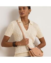 Ralph Lauren - Medium Marcy Suede Crossbody Bag - Lyst