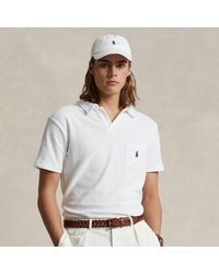 Polo Ralph Lauren - Custom Slim Fit Badstof Polo-shirt - Lyst