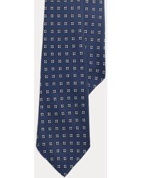 Polo Ralph Lauren - Vintage-inspired Neat Silk Twill Tie - Lyst