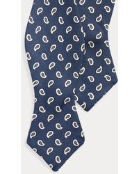 Polo Ralph Lauren - Pine-patterned Silk Twill Bow Tie - Lyst