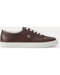 Ralph Lauren - Sneaker Janson II in pelle - Lyst