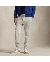 Ralph Lauren - Pantaloni da jogging a maglia doppia - Lyst